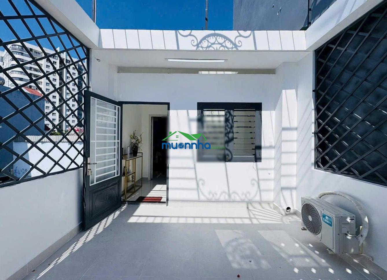 Gần đại học công nghiệp. nhà 48m² hẻm 5m lê lợi, gò vấp. giá 2 tỷ 350, xây 1 trệt 3 lầu, sổ riêng - 2