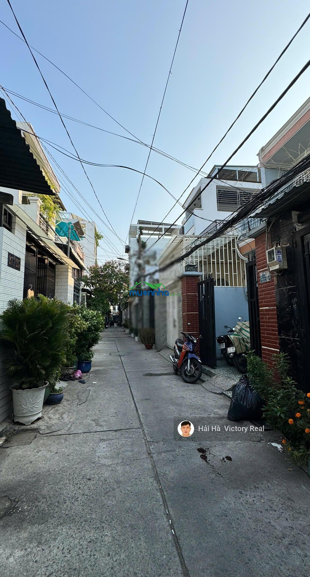 Bán nhà đường đồng đen thông ra trường chinh _ dt: 4x22m, nhà 2 tầng đúc btct kiên cố vào ở ngay - 2