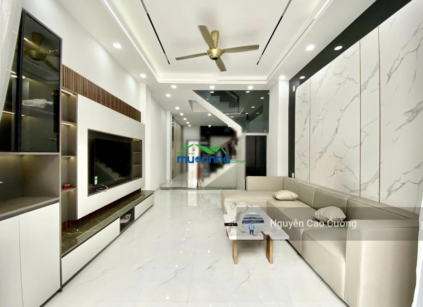 Bán nhà 1 trệt 3 lầu, hẻm 5m, 1/ hiệp thành 13 gần chợ, có sân vườn, có phòng ngủ dưới - 3