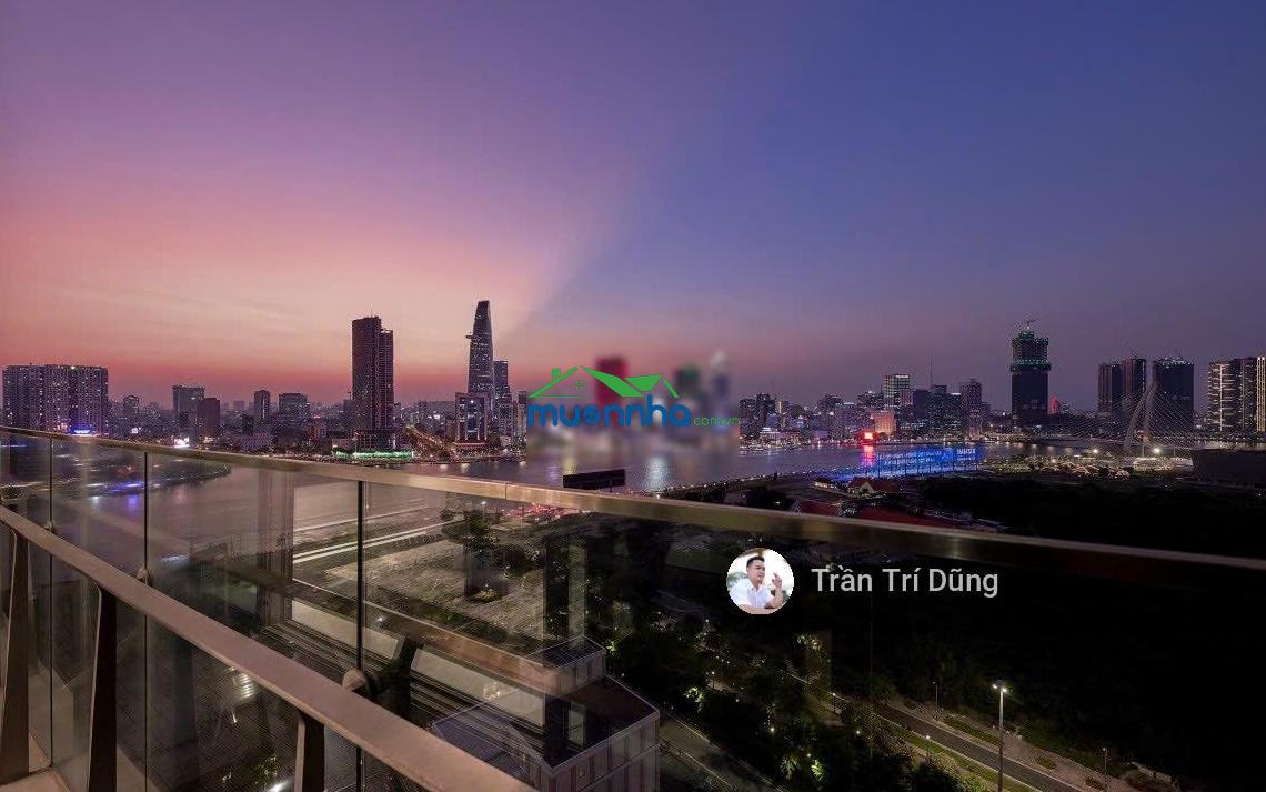 Cho thuê 4pn empire city thủ thiêm, 188m full nội thất cao cấp, view sông, bitexco, lh: 0931 288 ***