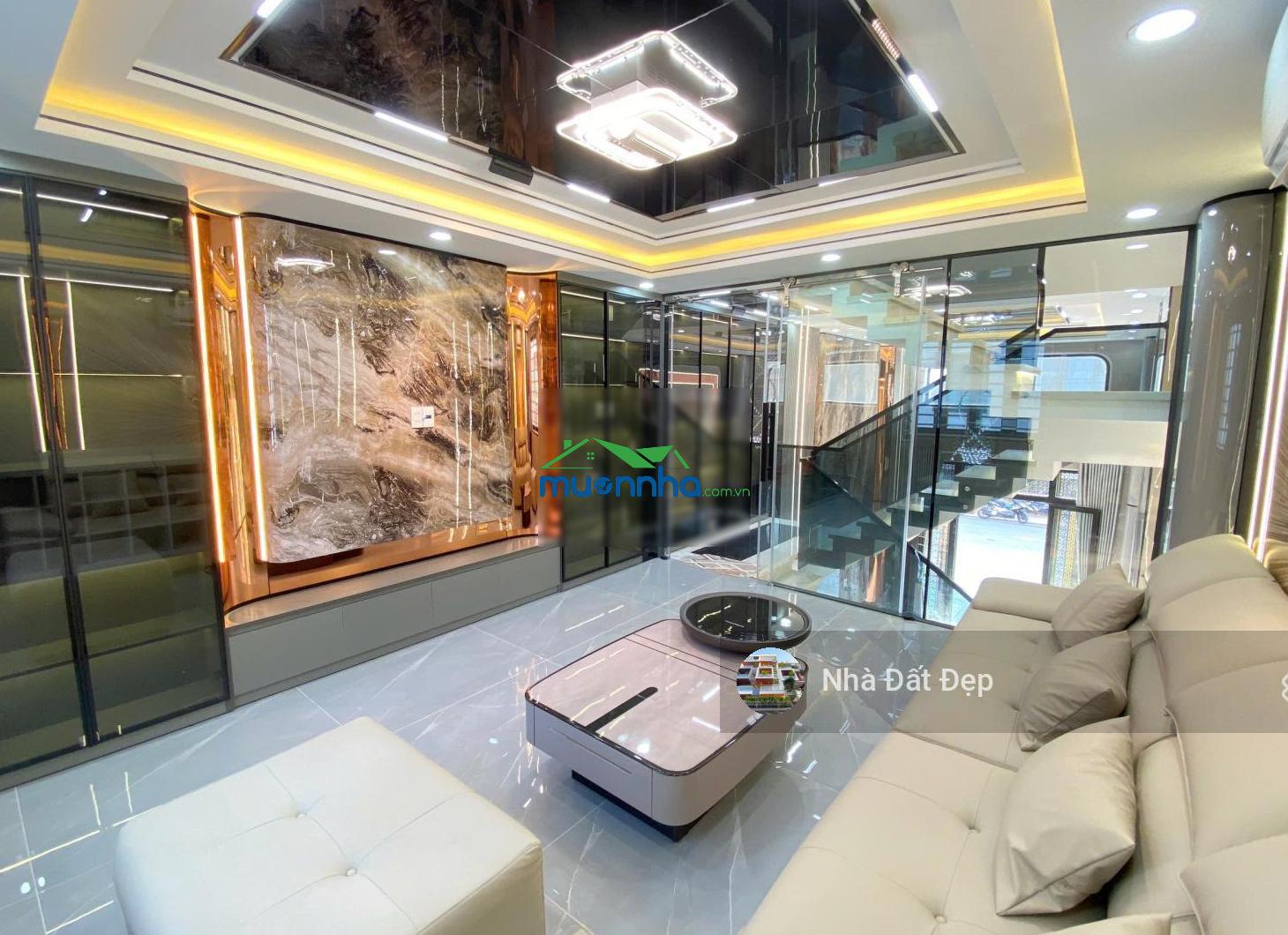 Nhà mới khu đồng bộ cao cấp 5 tấm đường nhựa đẹp 20m có vỉa hè full nội thất 4x15m đường hương lộ 2