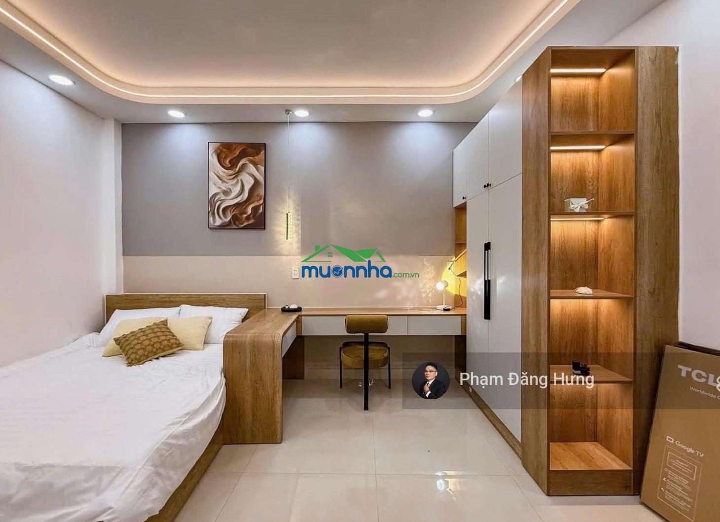 Nhà bình thạnh full nội thất, sát mặt tiền phan văn hân, gần cầu thị nghè, sát quận 1, 49m², 6 tỷ - 4