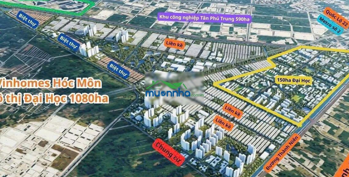 Siêu dự án vinhomes hóc môn, nhà phố biệt thự liền kế giai đoạn 1 cực hot - 4
