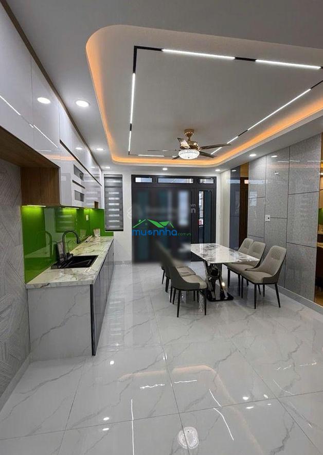 Bán nhà 5 tầng - lê văn quới (bình tân) - dt 4,5 x 16m (72m²) - hẻm 8m 1/ ôtô thông - giá - 4