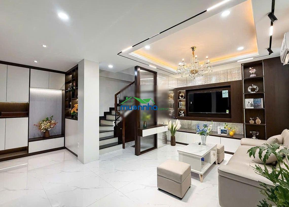 Nhà mới 5 tầng ngang gần 6m hiếm ô tô thông gần ubnd p. đức nhuận, chỉ 8,6 tỷ - 4