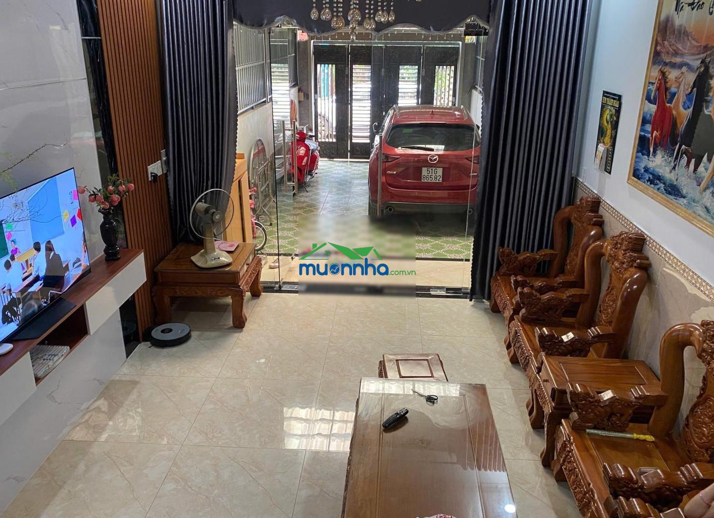 Nhà 4x24 3,5 tấm. nội thất gỗ sang xịn. chủ bán đi mỹ cần chủ mới yêu thương - 3