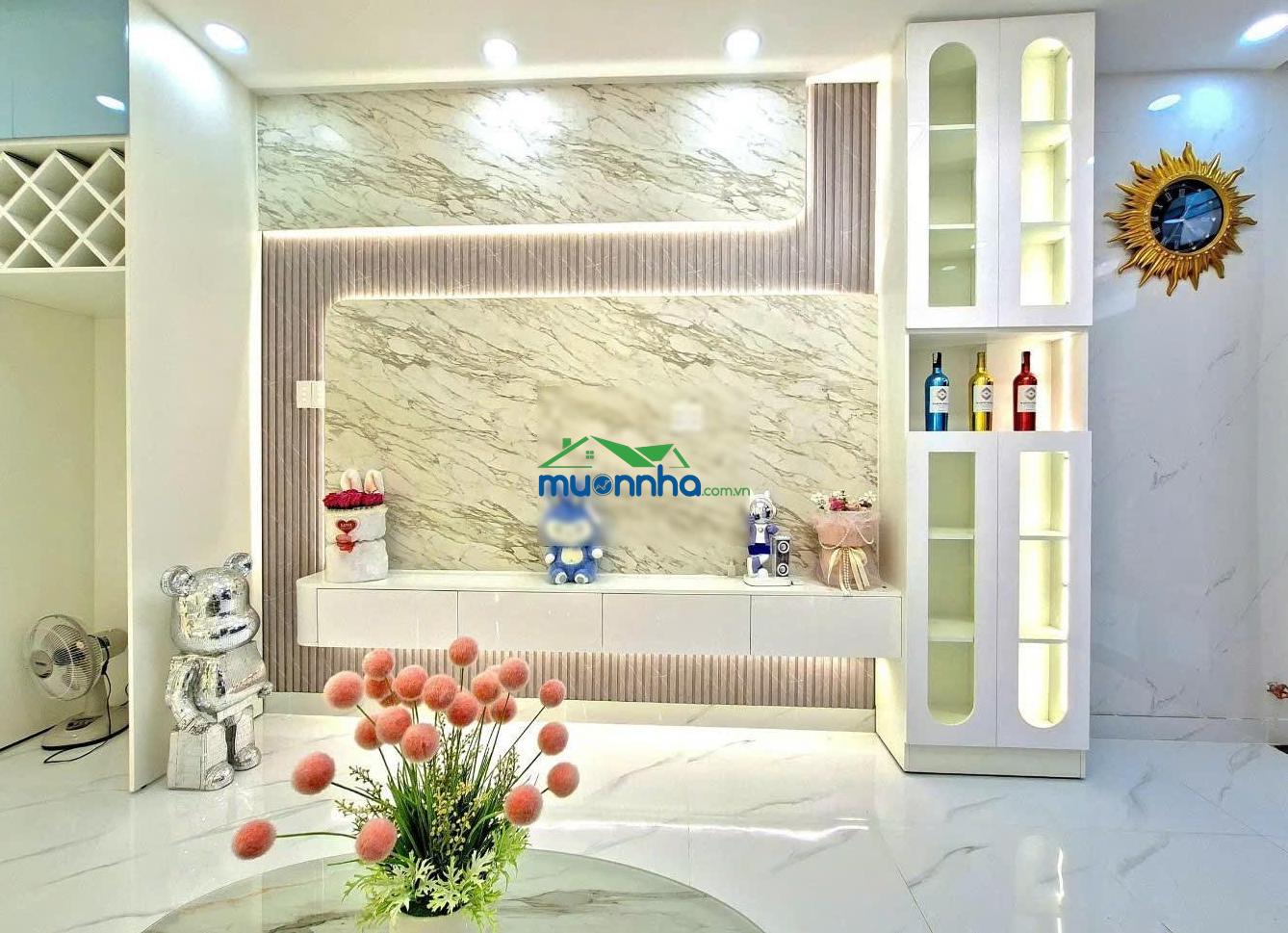 Nhà mới đẹp có sổ hồng gần cầu phú xuân - 2