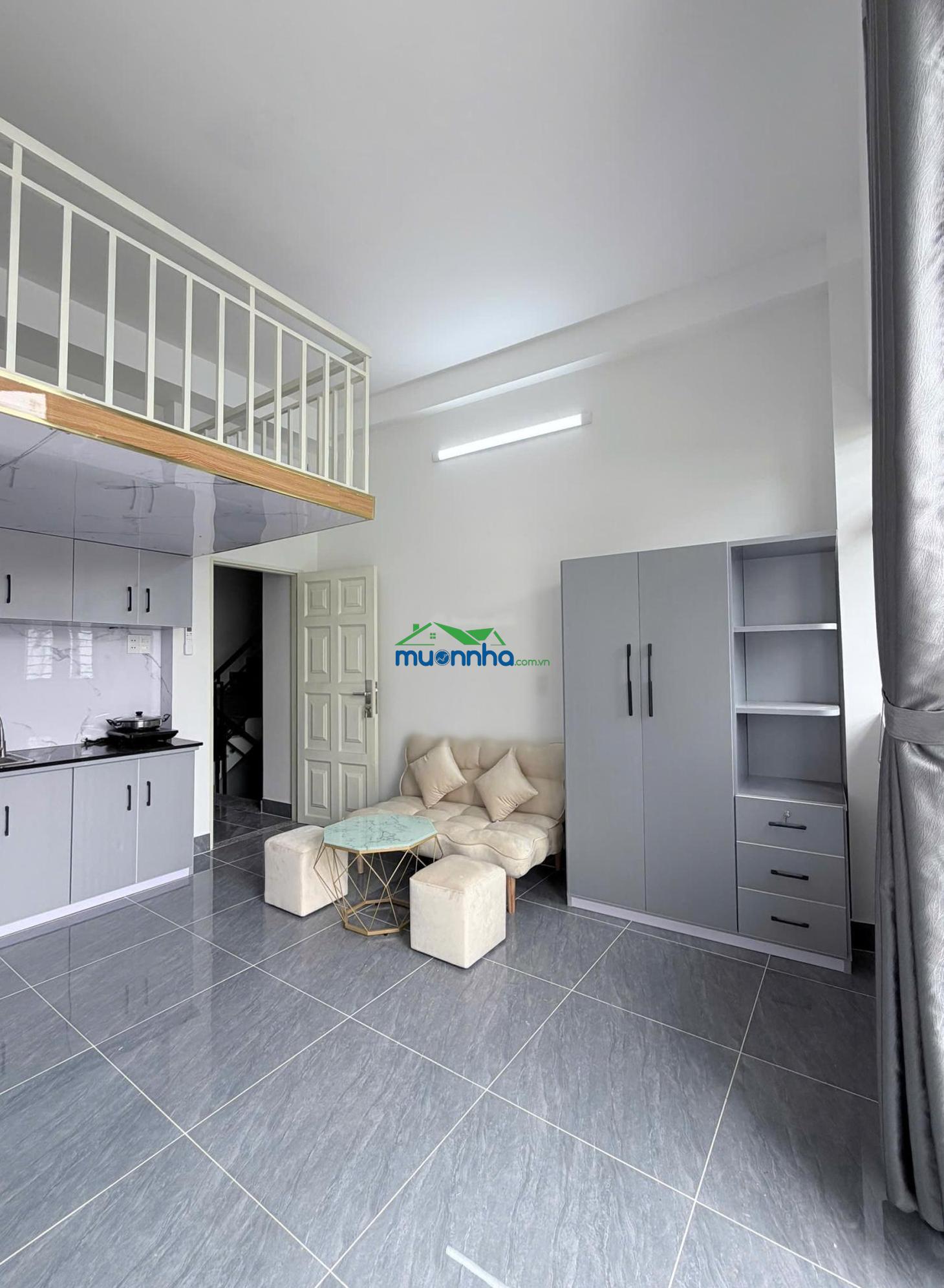 Bán chdv đường bờ bao dt 4.5m x 14m nở hậu 8m đúc 3 tấm đang cho thuê khoán 50tr/th hđ 5 năm - 2
