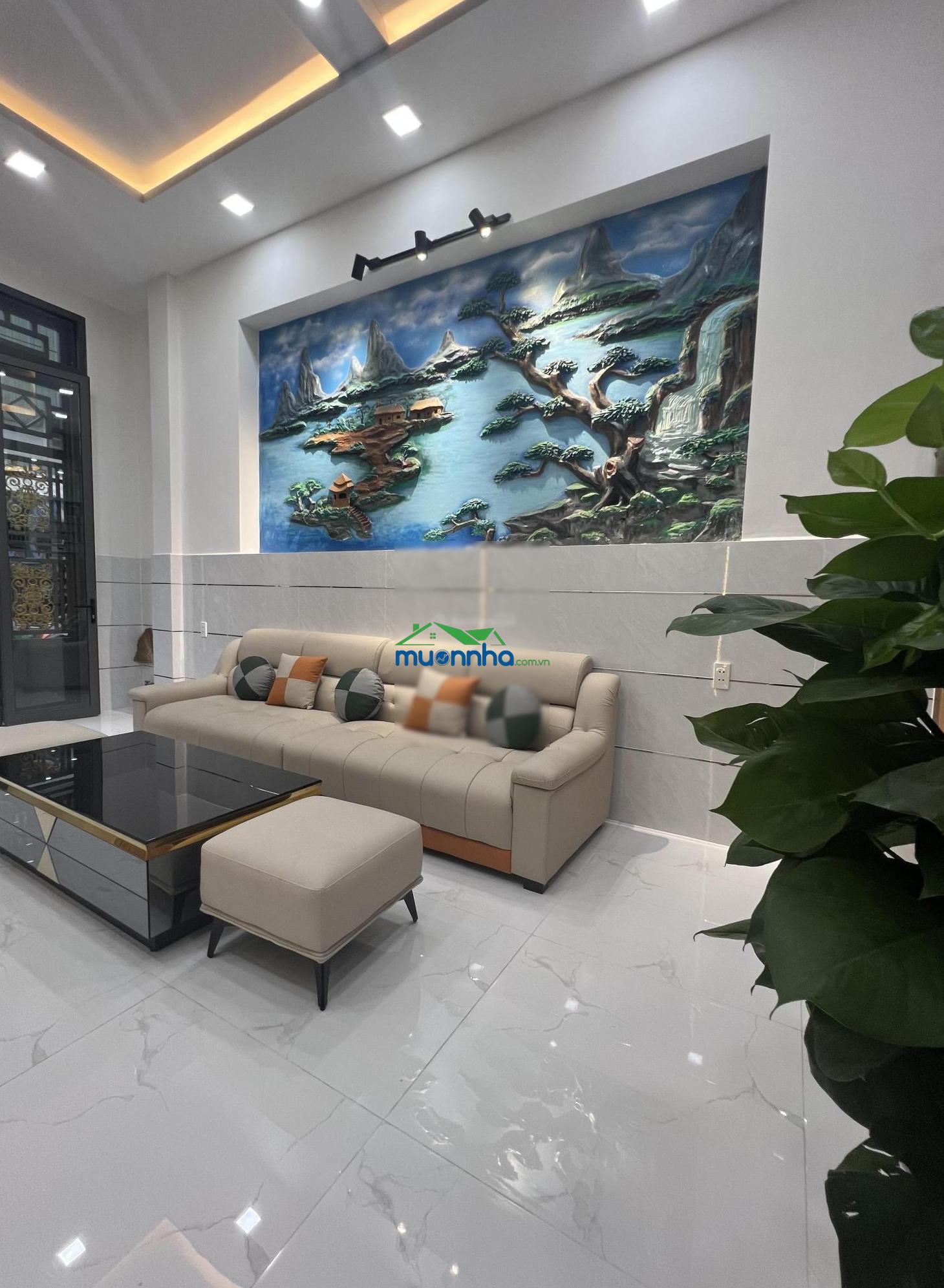 Nhà mới ở ngay 4 tầng 5pn hxh hương lộ 2 khu nhà cao tầng - 3