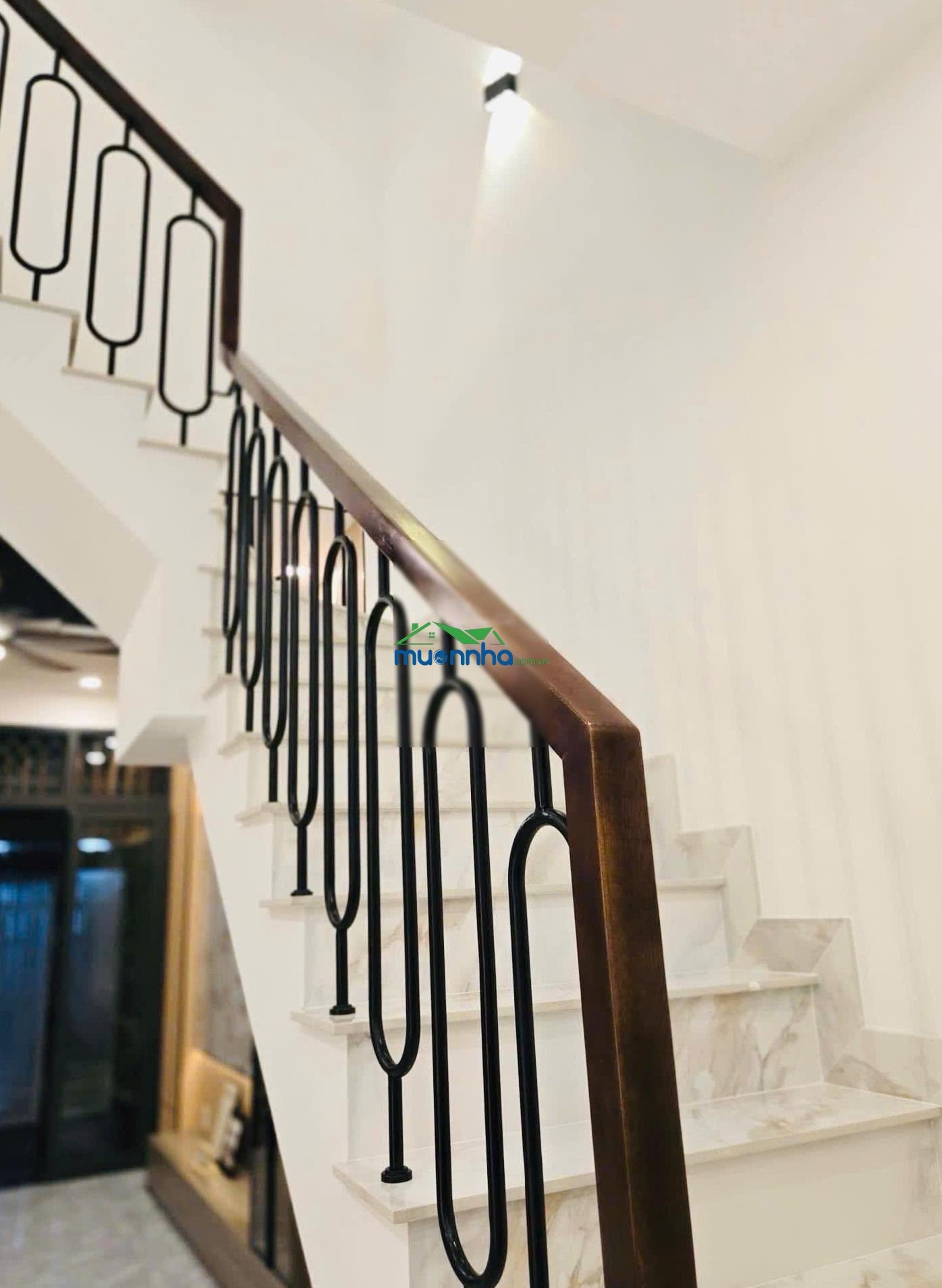 Nhà mới xây, hẻm thông 4m, nhà không lộ giới, âu dương lân, 4 tầng p3 q8 - 4