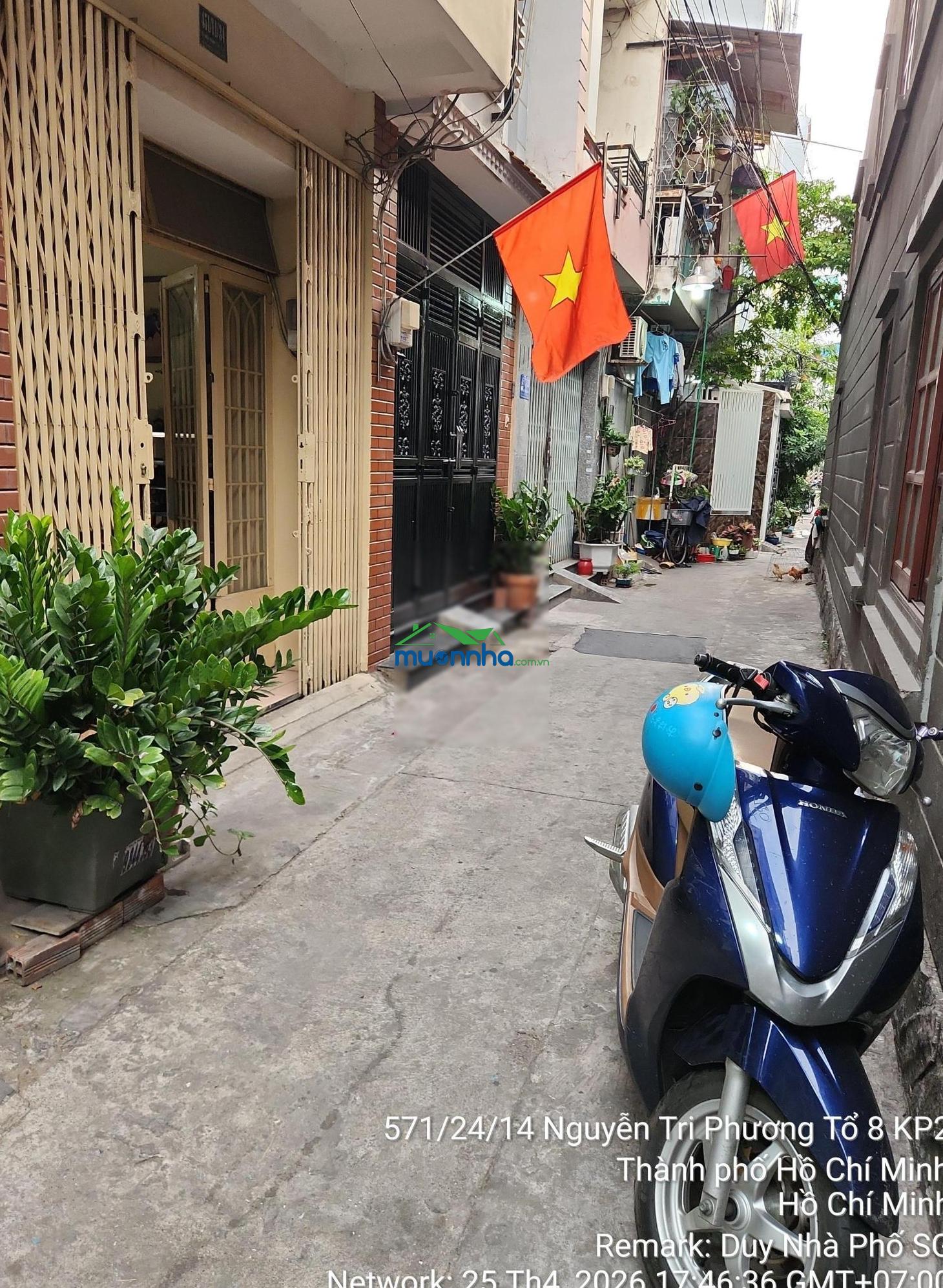Bán nhà 4 tầng btct - 5pn ngay tô hiến thành đối diện my kingdom 101 - giá 6.99tỷ - 3
