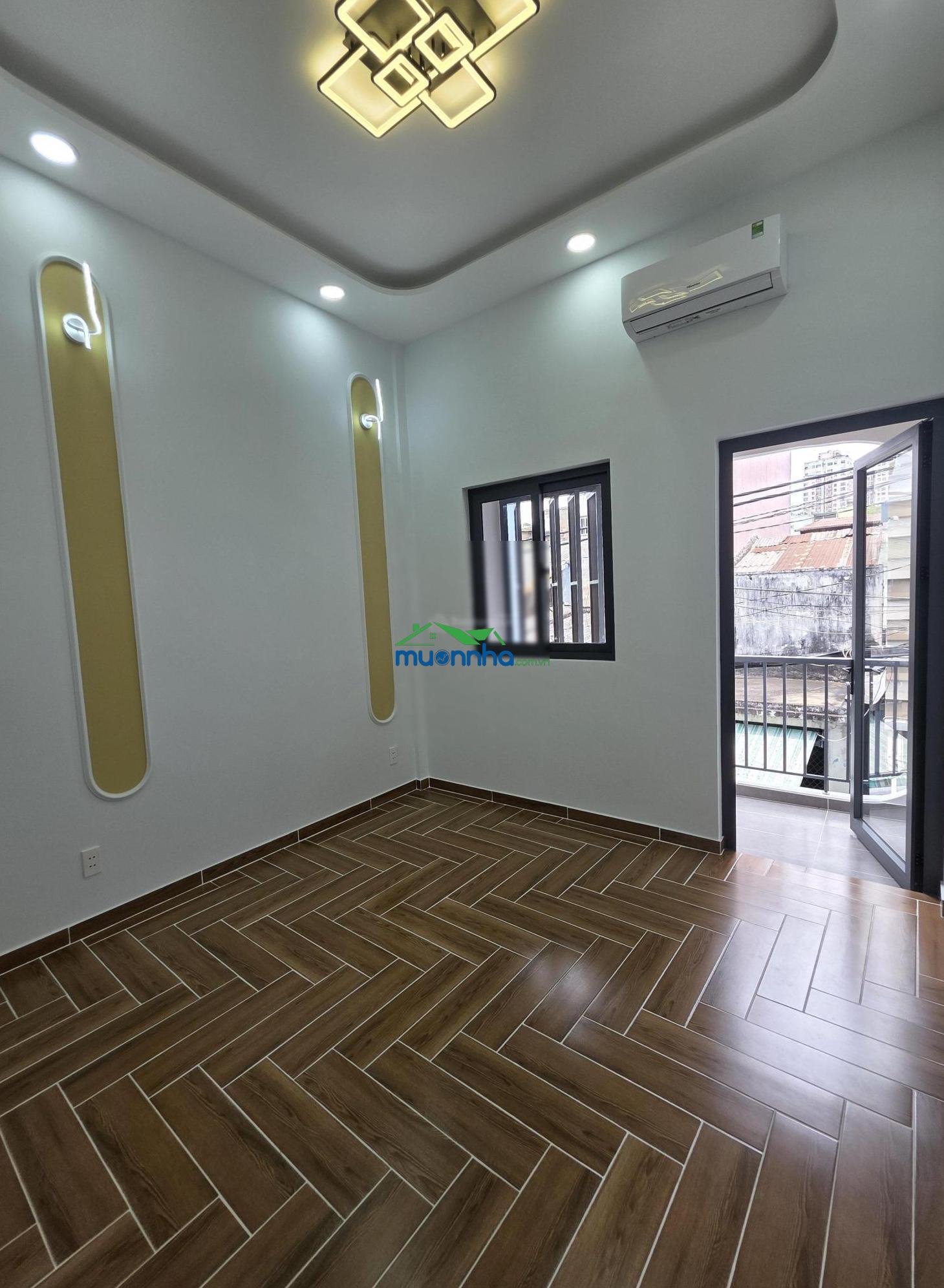 Nhà 3,5m nở hậu 6m dài 10m đúc 2 tầng 3pn 90/29 lê hồng phong - 4