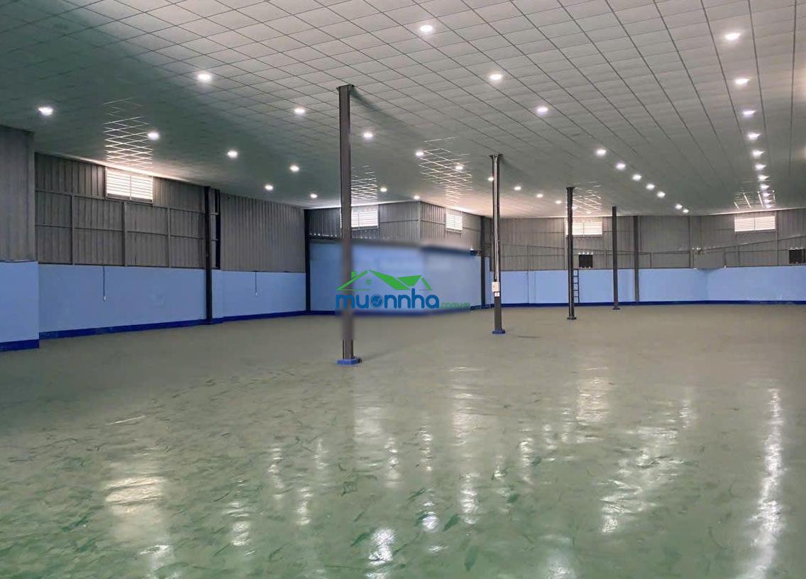 Cho thuê nhà xưởng lái thiêu thuận an bd. dt: 1200m, có pccc