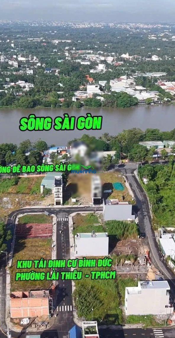 Đất kdc ngay sông sài gòn lái thiêu 77m² full odt đường nhựa 7m oto giá 4 tỷ 350tr