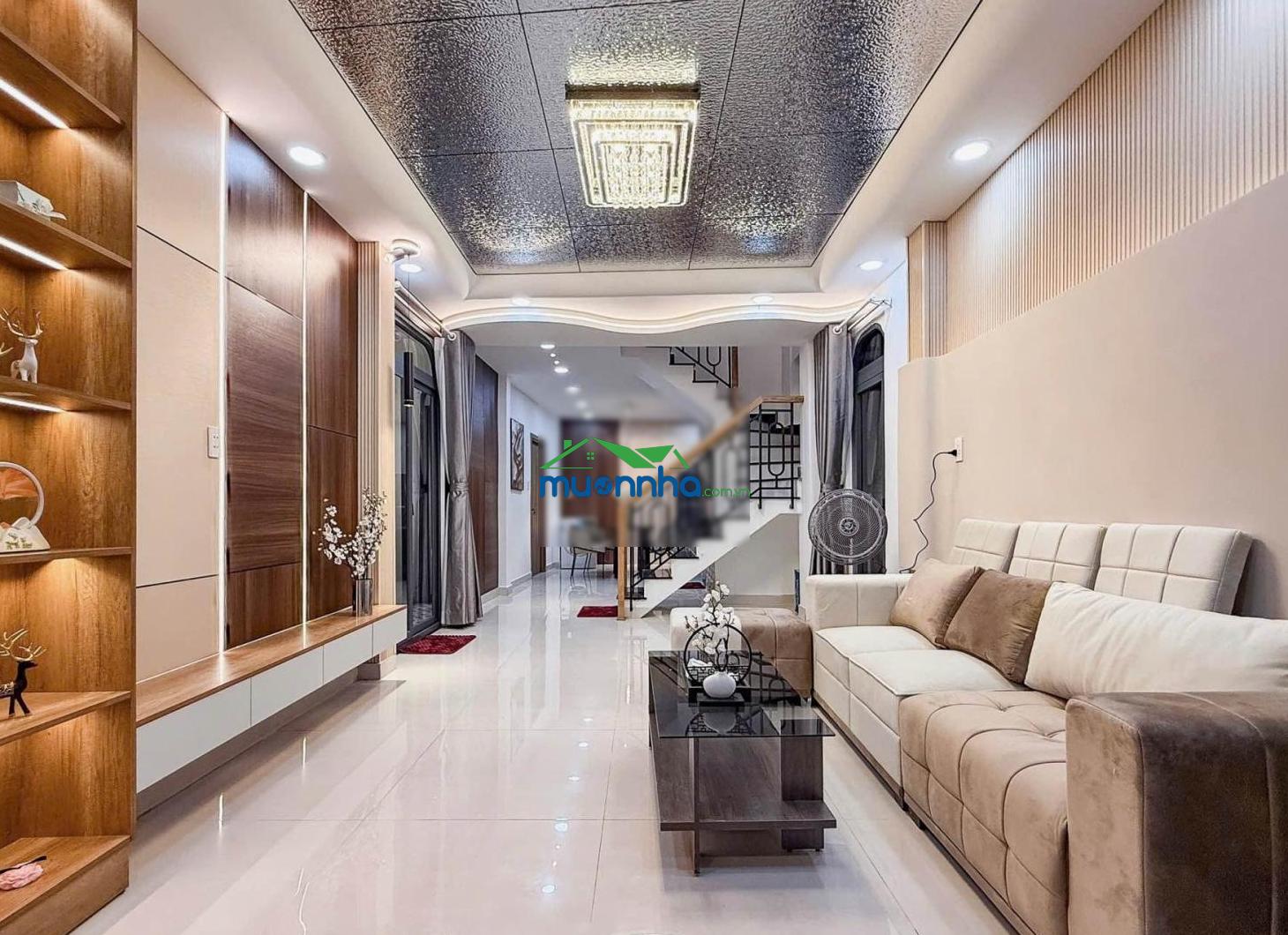 Hẻm xe hơi thông - bình thạnh - gần học viện cán bộ - 4 tầng btct - 45m² - 6pn - chỉ 7.x tỉ - tl. - 2