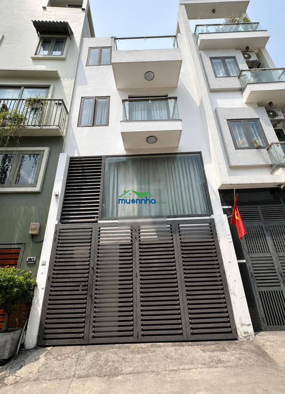 Vị trí đẹp - hẻm 6m, 80m2 (5 x 16) 4tầng có gara oto gần bv gia định, chợ bà chiều giá nhỉnh 15tỷ - 2