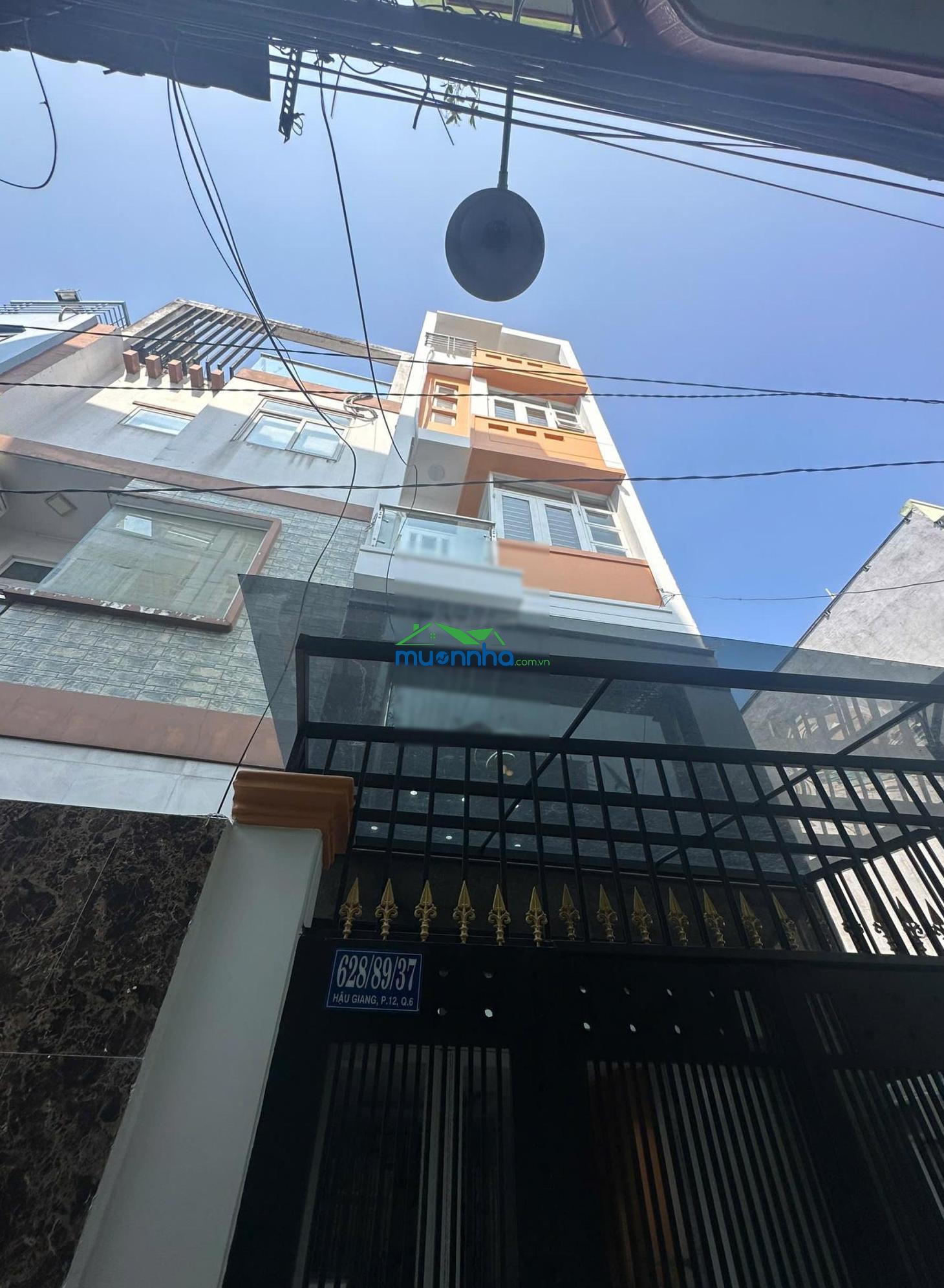 Bán nhà 5 tấm hẻm xe hơi đường hậu giang p. phú lâm - 4