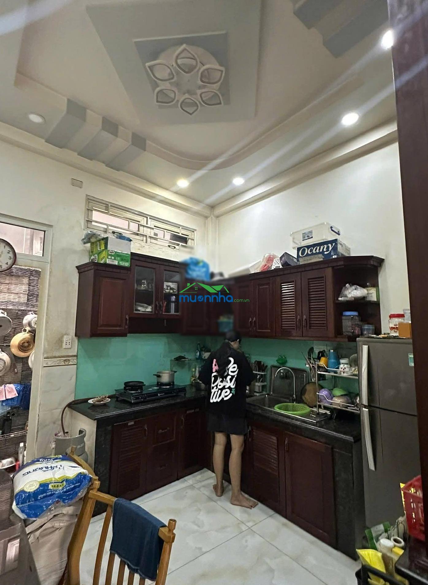 Bán nhà 1 trệt 2 lầu xã tân kiên, dt 3,8x14. nhà mới ở liền - 2