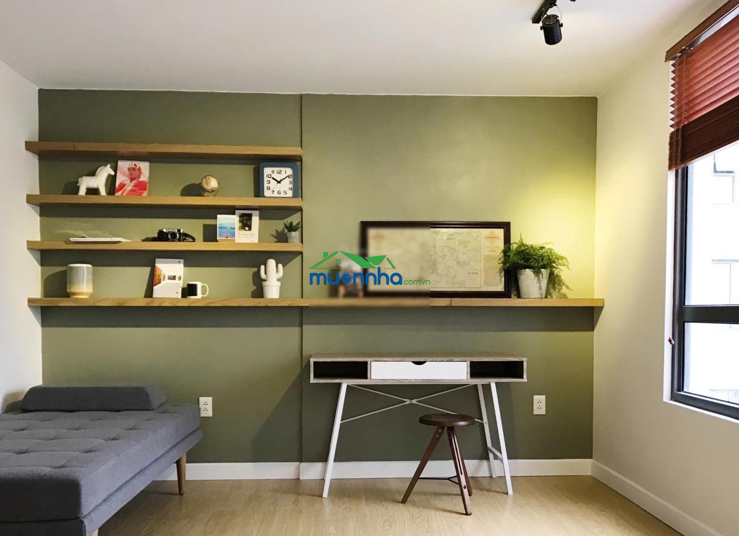 1pn full nt trống sẵn, view sông, full nt