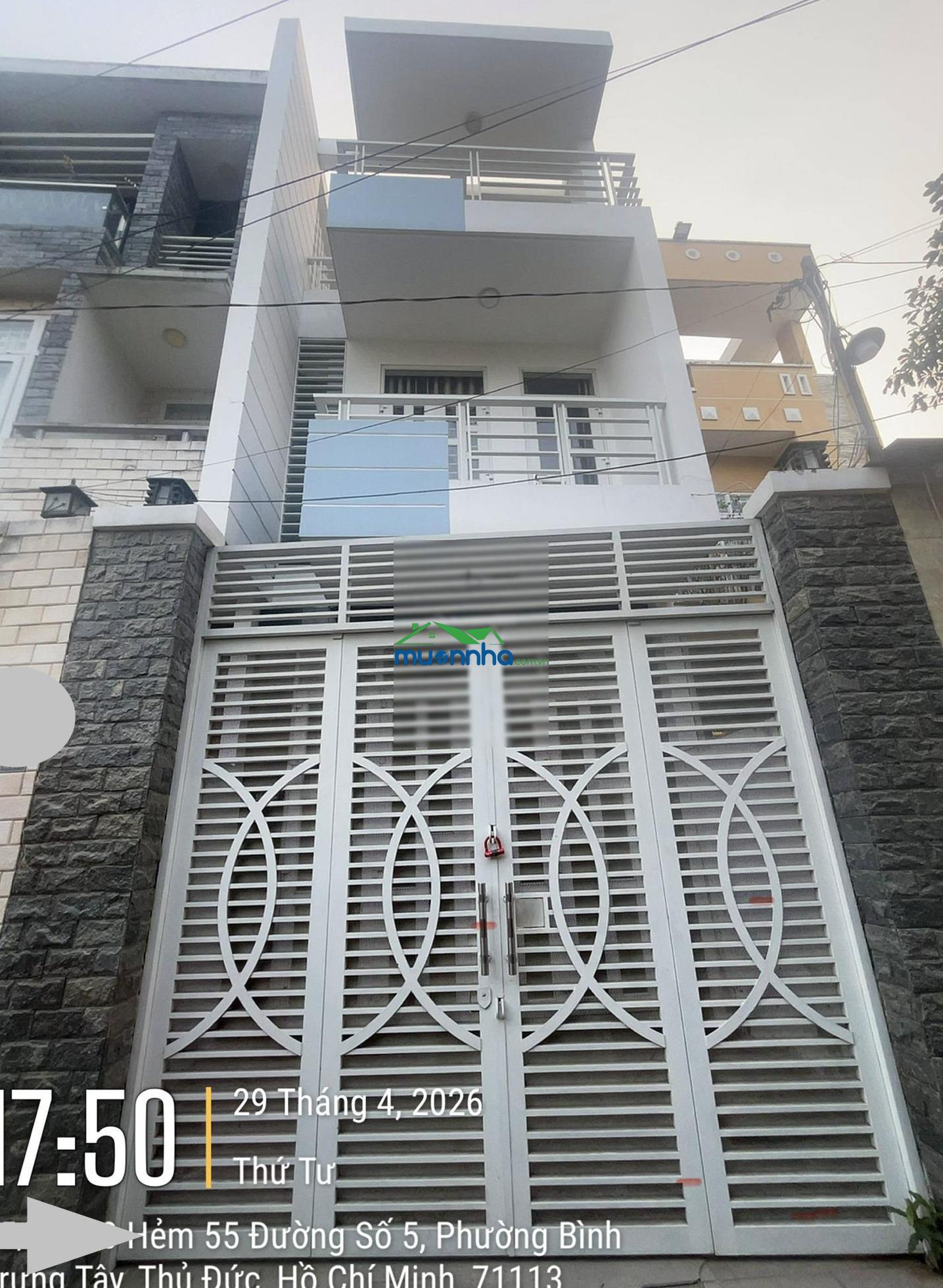 Nhà gần nguyễn thị định, 61m² vuông vức, hẻm 4.5m xe hơi tới cửa nhà, nhà 3 tầng - giá chỉ 6.99 tỷ - 2
