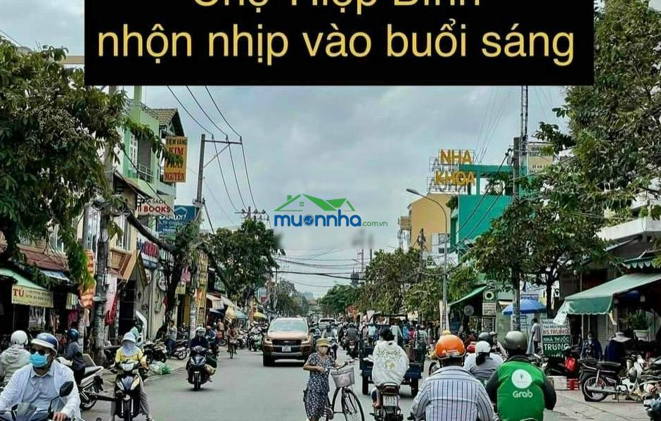 Dãy trọ đường lớn ngay chợ hiệp bình, dt 10x28m giá tốt đầu tư