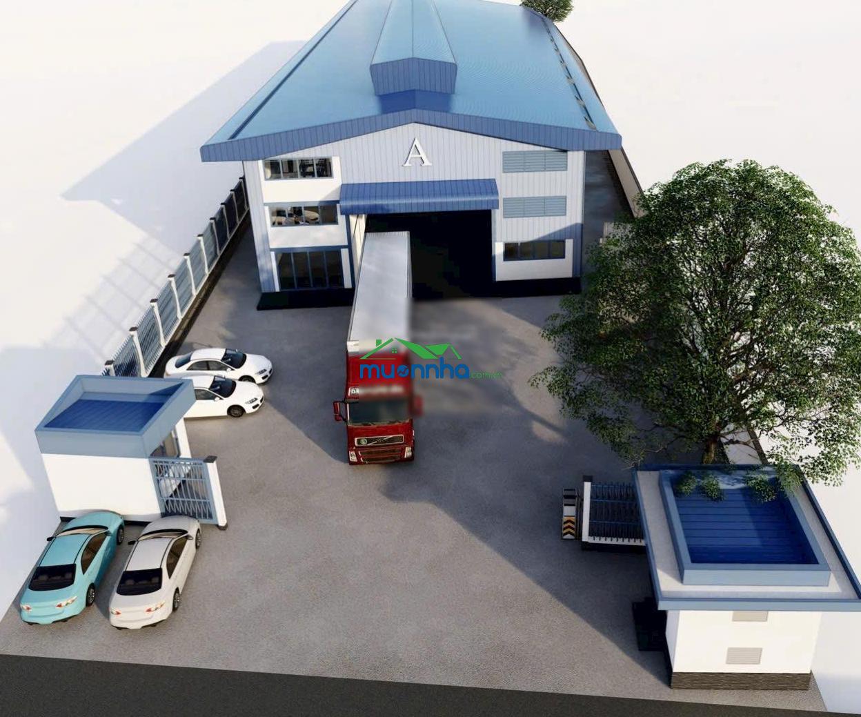 Cho thuê nhà xưởng tân uyên tp. hcm (bình dương cũ) tổng diện tích đất gần: 5000m2