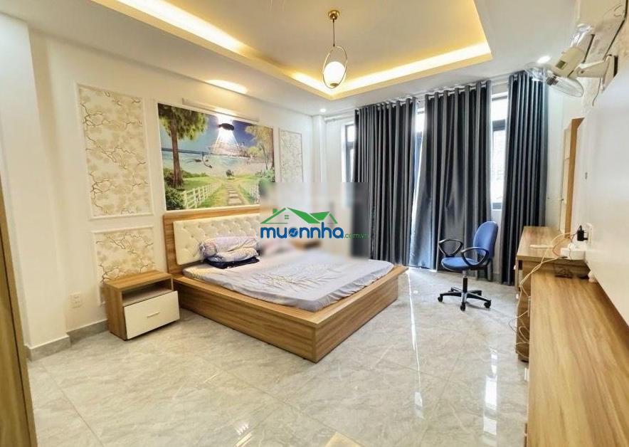Giảm sốc 1 tỷ - nhà đẹp 5 tầng 6pn - có thang máy - hxh 6m - ngay emart phan huy ích - chỉ 10,3 tỷ - 2