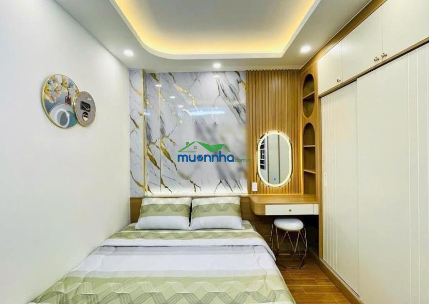Nhà mới 5 tầng - hxh - phạm văn chiêu - 44m² - nội thất xịn - 1 trệt 3 lầu sân thượng - chỉ 5,6 tỷ - 2