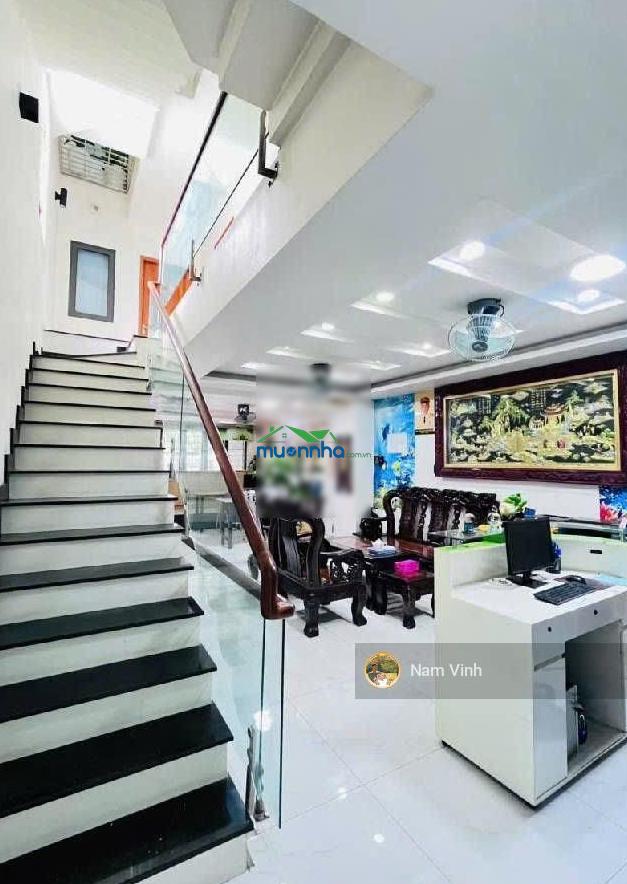 Bán nhà kiều đàm có hầm chỉ nhỉnh 13 tỷ ngang 5m x 15m. 5 tầng 5 phòng ngủ đang cho thuê 30tr/tháng - 4