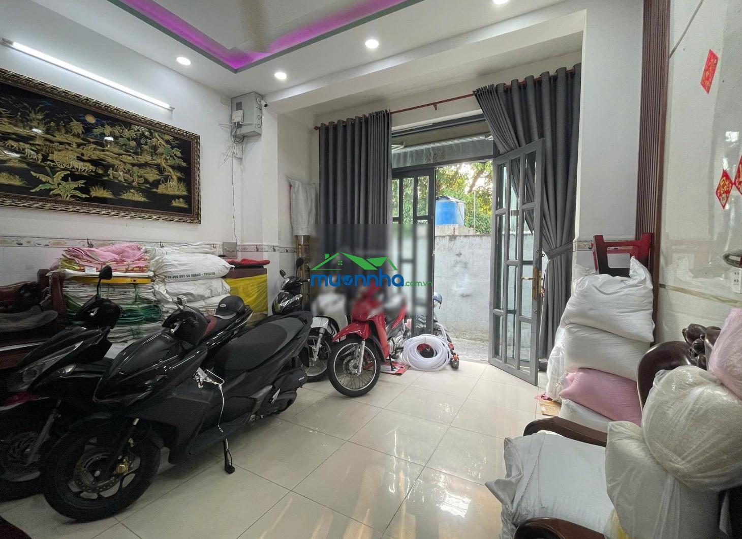 Bán nhà hxh 4ty35 4tang 5m*12m bà điểm hóc môn - 3