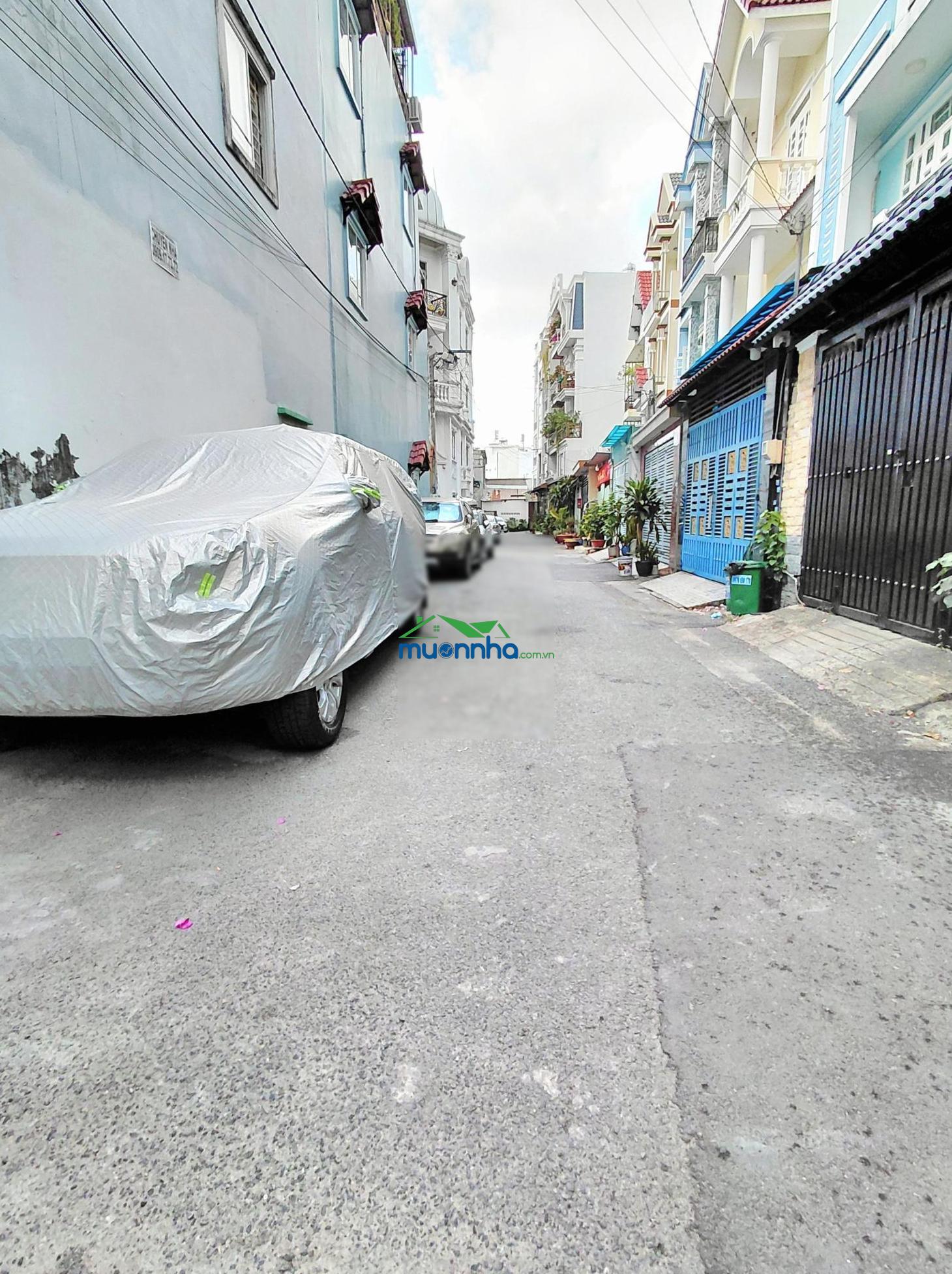 Nhà 3 tầng ngang đỉnh 5m, hẻm xe hơi thông, ngủ trong nhà, đường lâm thị hố, gần bệnh viện quận 12
