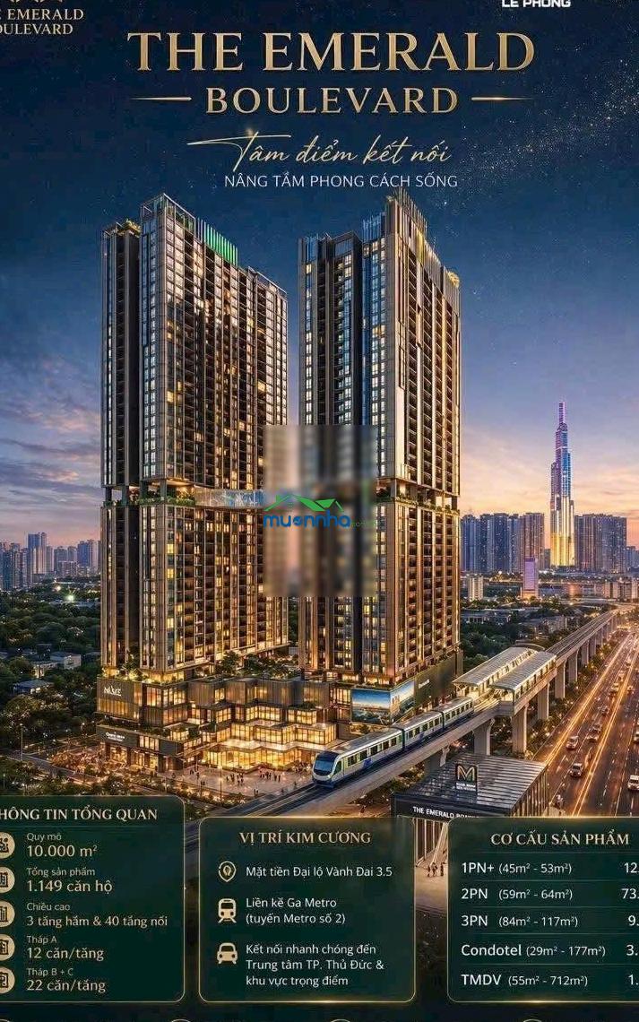Emerald boulevard căn hộ cao cấp bật nhất tại ql13 - bệnh viện hạnh phúc chỉ với 50 triệu booking. - 2