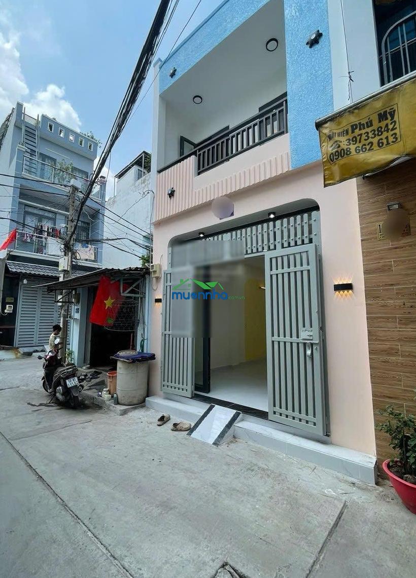 Bán nhà 2 tầng mới hẻm 6m, liên khu 4-5, bên trường học kim đồng, 4,7 tỷ, 48m2 giá tốt - 2