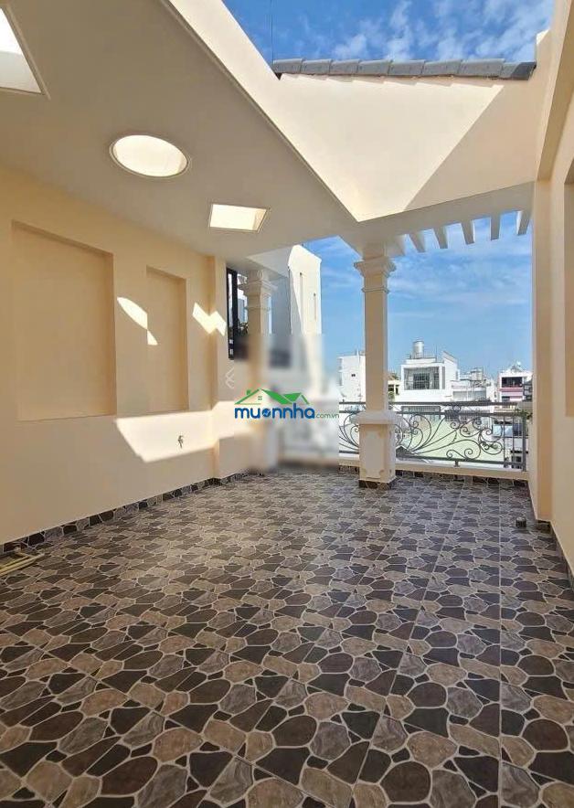 Mặt tiền đường bàn cờ cách 50m ra trường chinh p. đông hưng thuận q12 nhà đẹp 4 tầng - dt 4m x 25m - 3