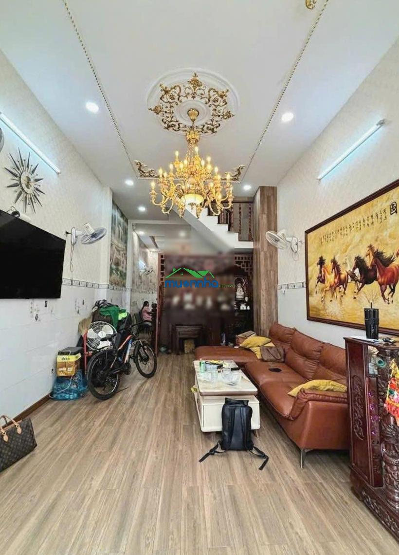 Nhà 5 tầng- 52 m2 ( 4x13m)- không lg hẻm ô tô - gần aeon tên lữa 6pn. chủ nhiệt bán giãm còn 5.95 - 4