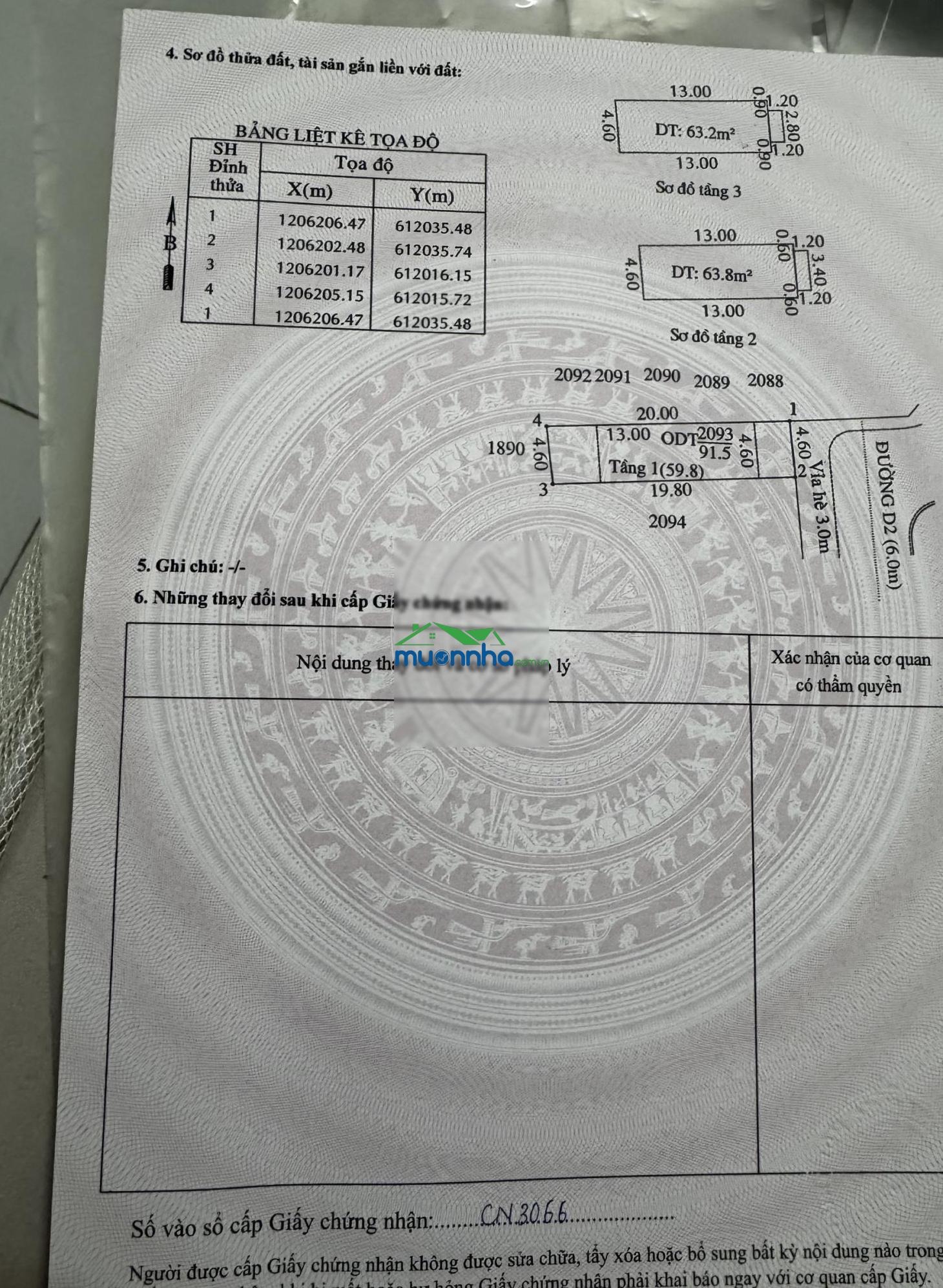 Chính chủ bán nhà 3 tầng trung tâm dĩ an, khu dân cư đông hưng residences - 2