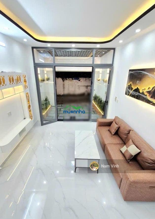 Bán nhà ô tô thông quận 7 cạnh nam long nở hậu 4.5m x 13m mới 3 tầng 5 phòng chỉ 5.8 tỷ tl - 4