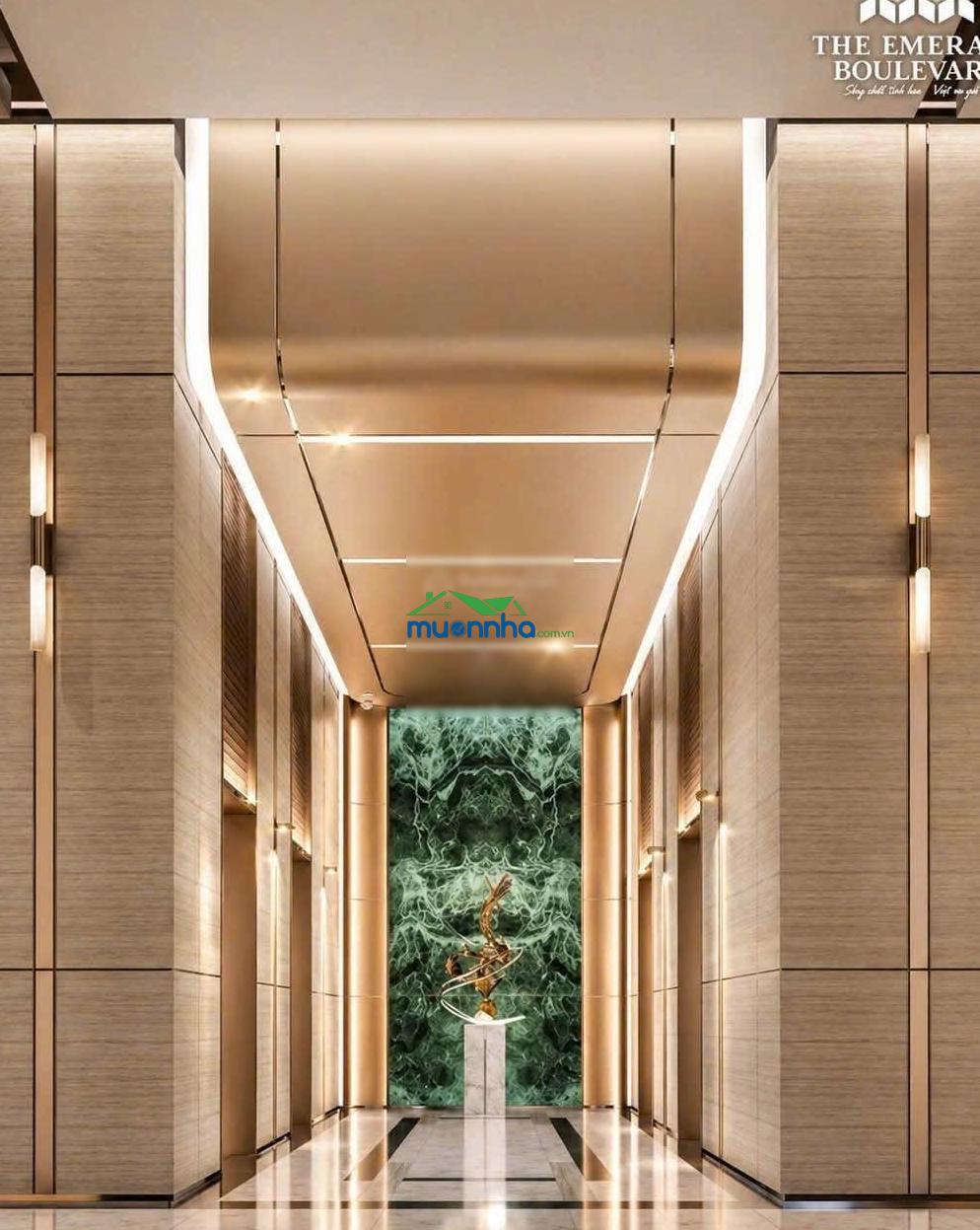 Bán căn hộ 1pn giá siêu hời tại the emerald boulevard, 1,85 tỷ, nội thất full* cao cấp