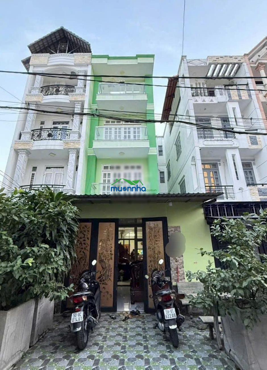 Bán nhà hẻm xe tải 10m khu biệt thự làng hoa - cây trâm, p.9, gò vấp