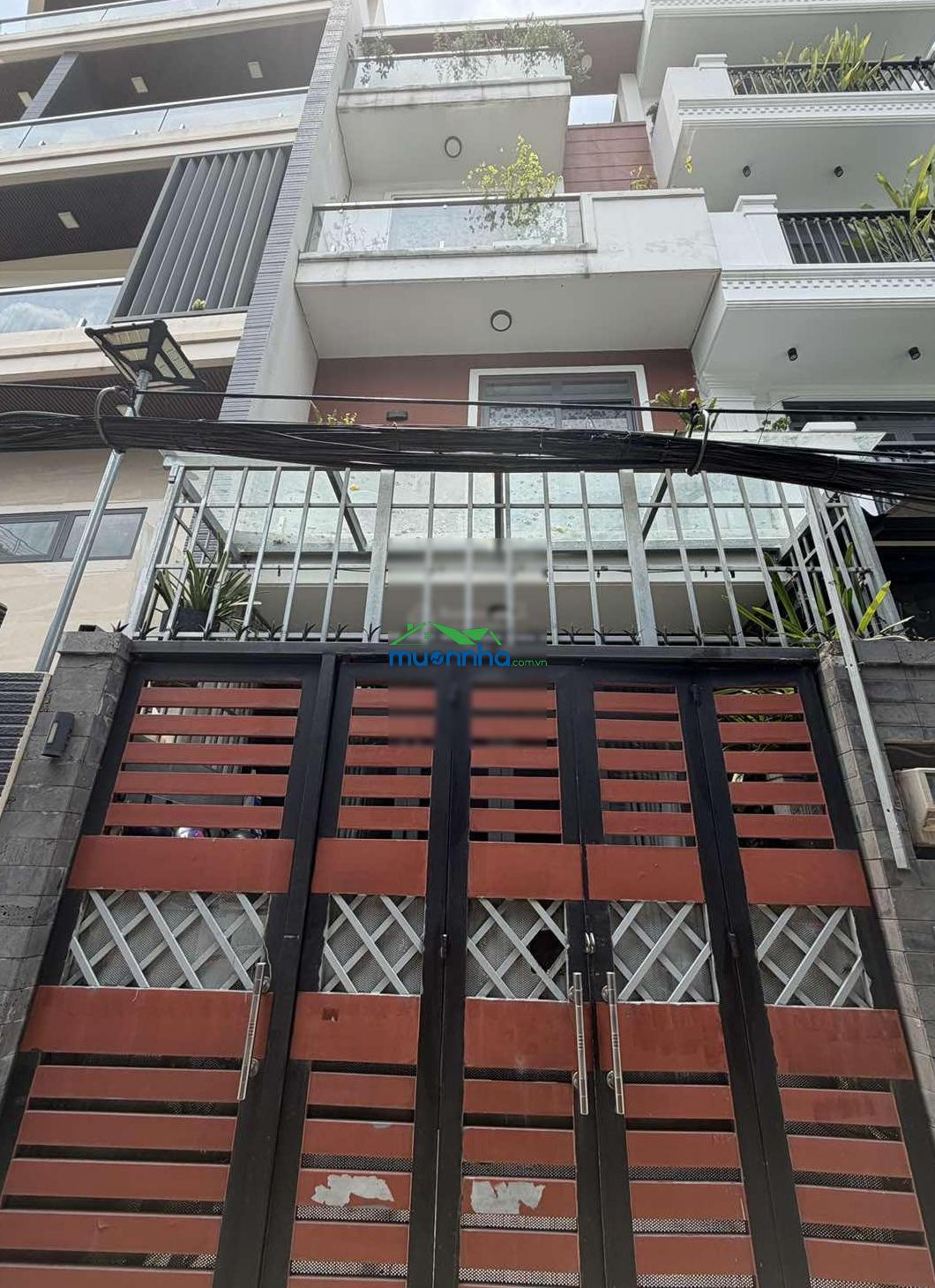 Bán nhà hẻm 1 sẹc dương quảng hàm, p. 5, trệt 3 lầu - 2