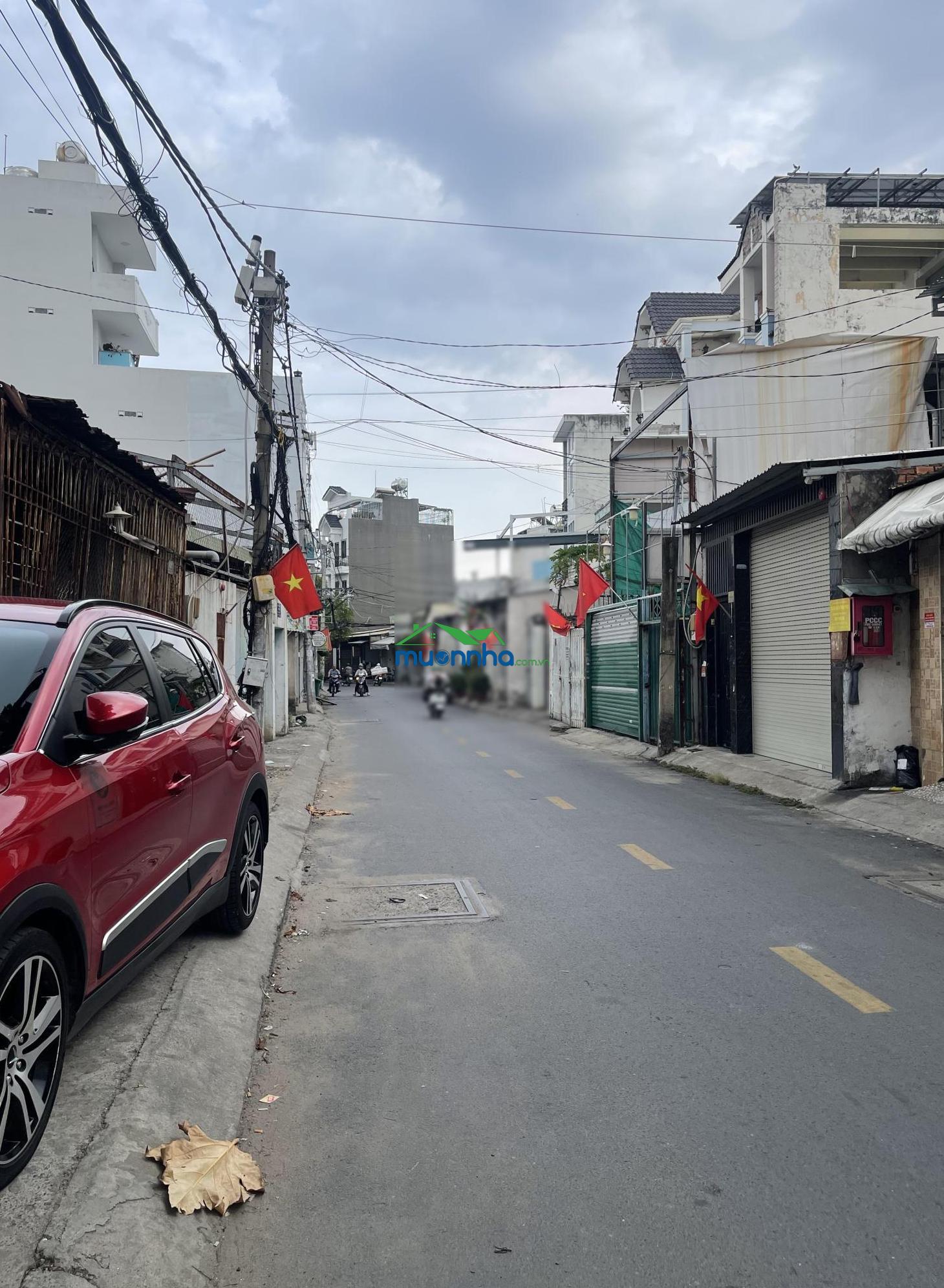 Bán nhà 4x18, 72m 3 tầng, hẻm 8m nguyễn duy cung, 6.9 tỷ tl