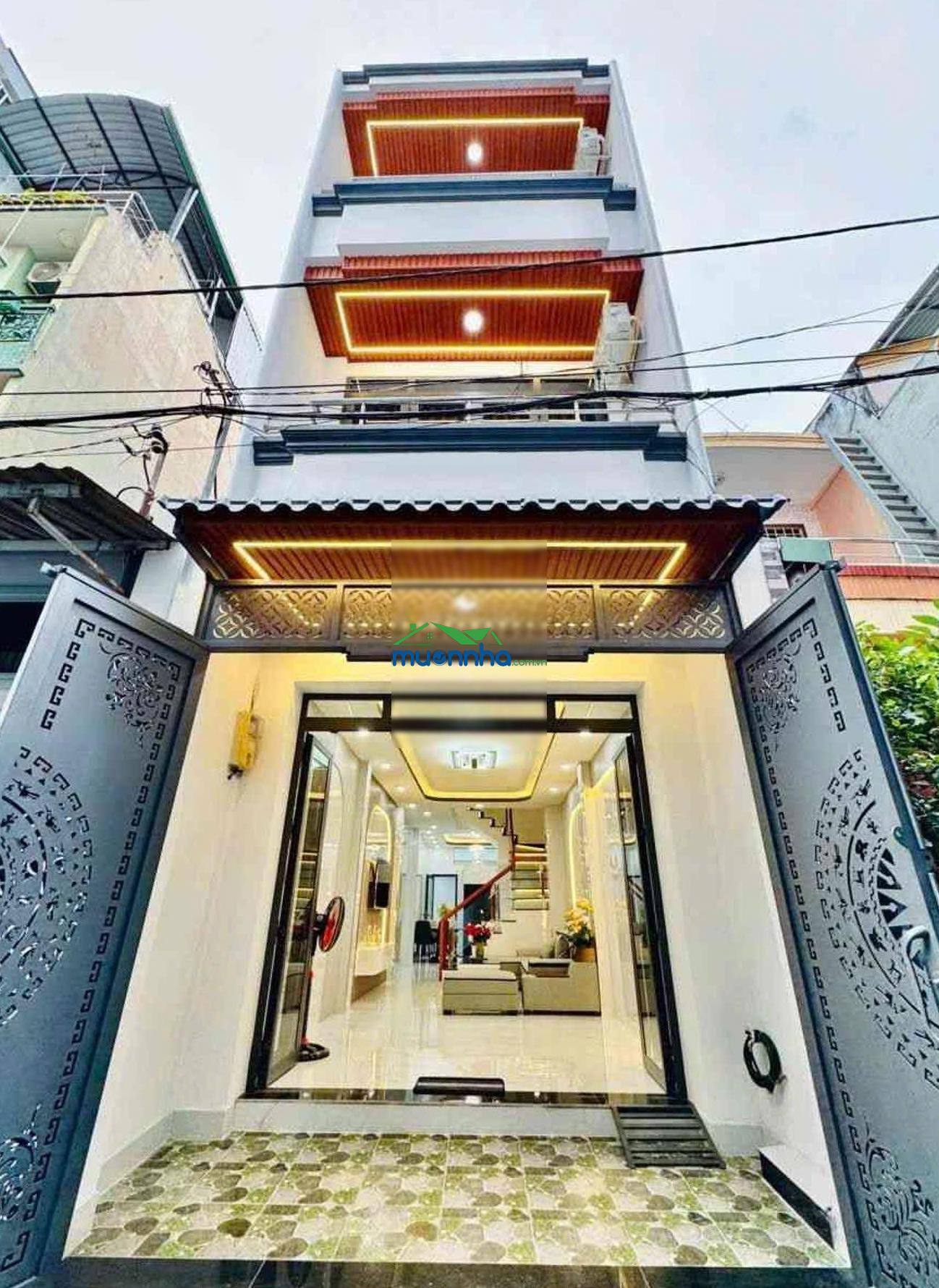 Nhà 2 mặt hẻm hxh tới cửa nguyễn thái sơn, gò vấp