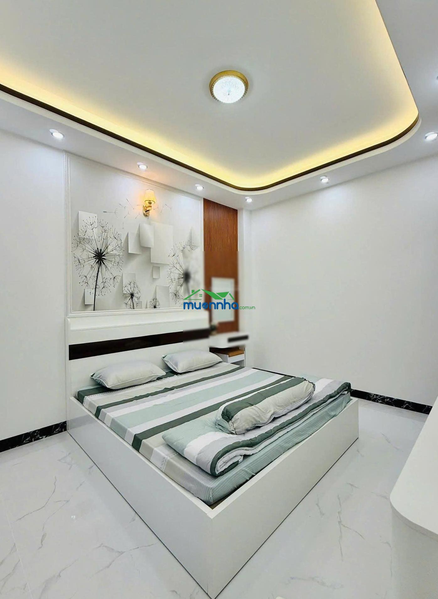 Bán nhà lý chiêu hoàng, 5 x 12, 4 tầng btct, 4pn có sân thượng, nội thất đẹp, hẻm nhựa 6m an ninh - 2