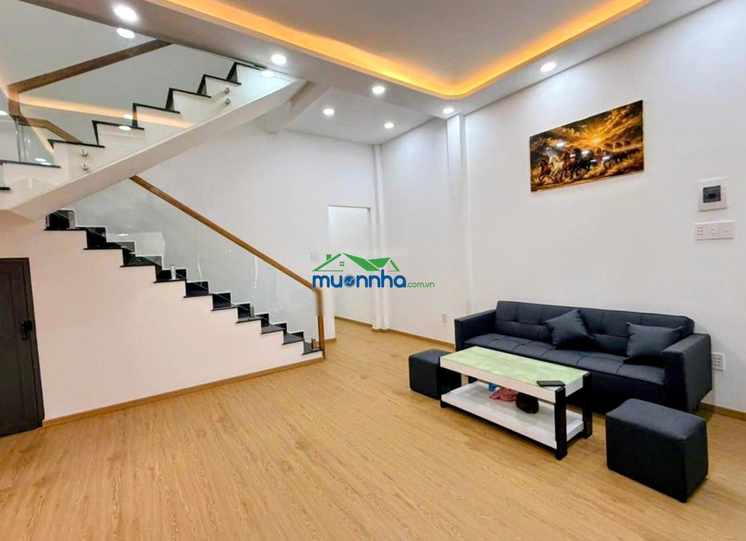 Ngang 5.3m - 110m2 nở hậu. 4pn, ở đại gia đình, nhà mới, hiện đại hiếm có - 2