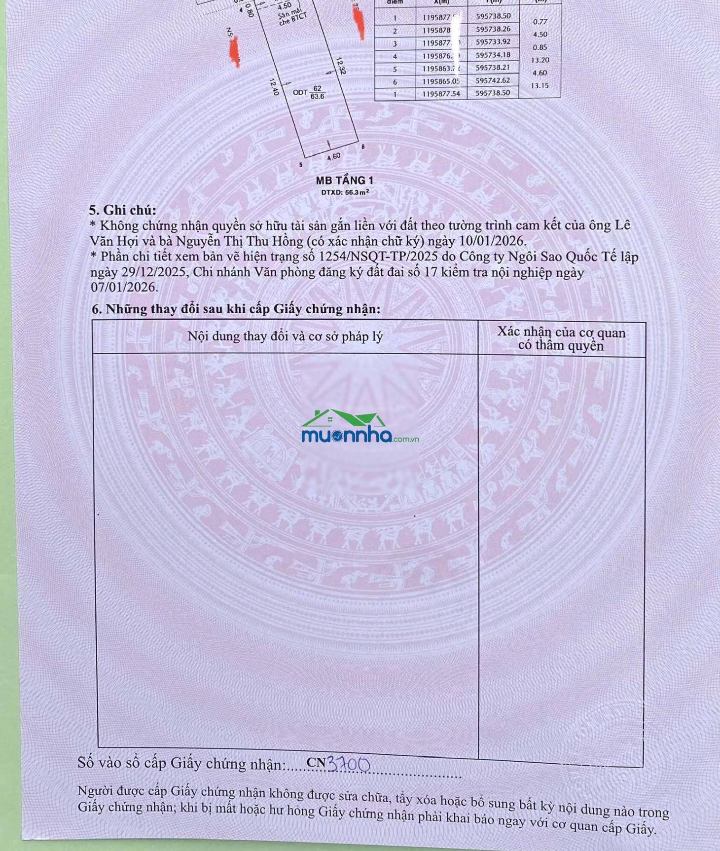 Bán nhà hxh 4.5x14 -64m tây thạnh - tân phú - giá siêu rẻ chỉ 4,9 tỷ.không mua nhà này thì mua nào - 2