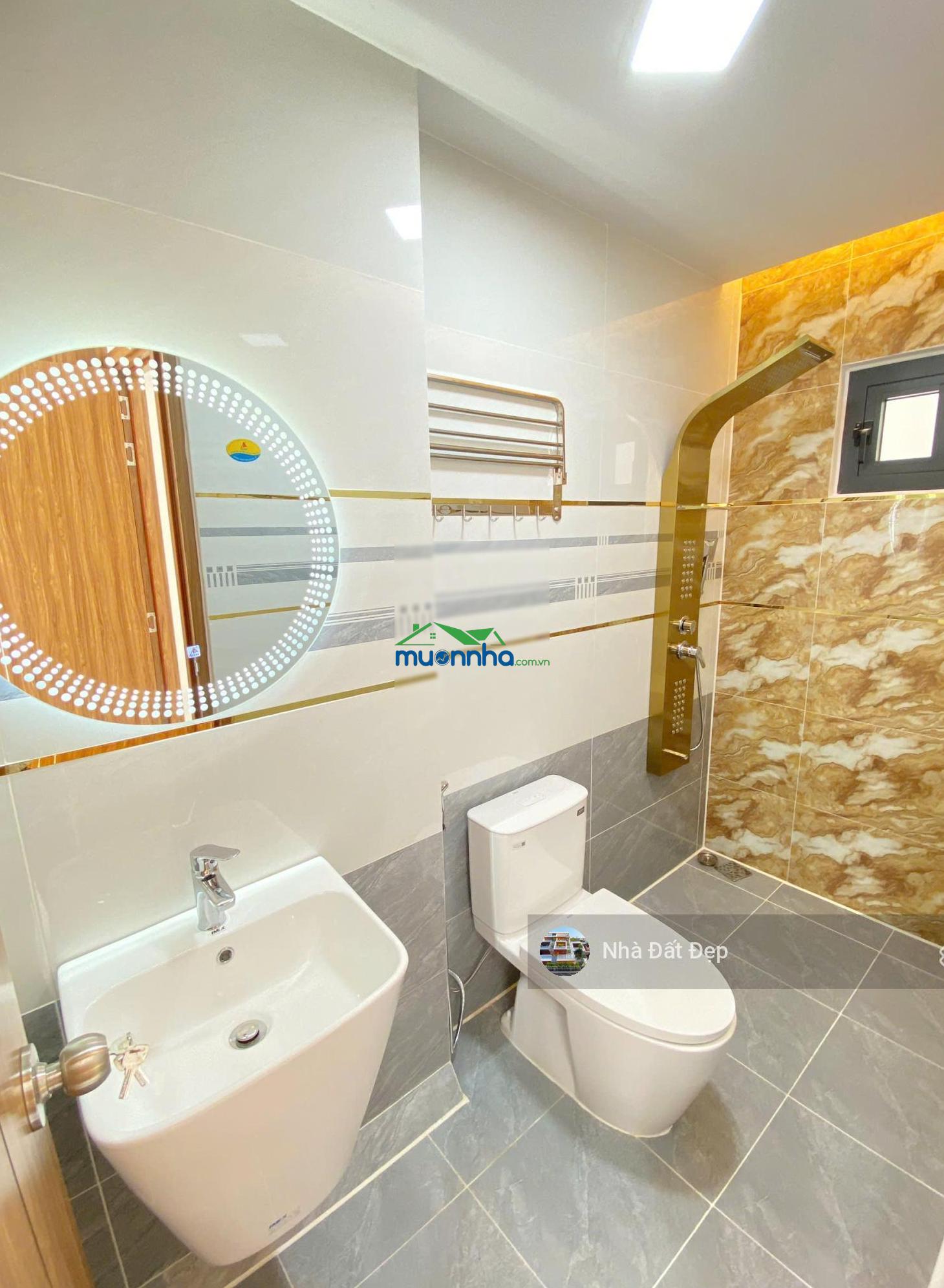 Nhà mới full nội thất siêu đẹp 4x15m đúc 5 tấm hẻm đẹp 8m đường hương lộ 2, giáp q. tân phú - 3