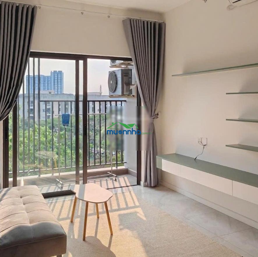 Cho thuê 1pn+ view trực diện công viên tầng thấp tại the privia - 51m2 - full nội thất có máy lạnh - 2