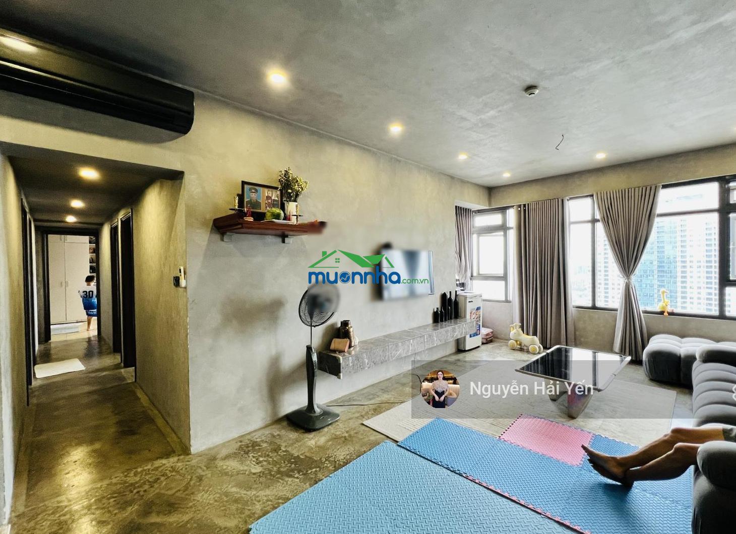 Hải yến nam minh land - cho thuê căn hộ saigon pearl 4 phòng ngủ, tầng cao, view trực diện sông đẹp