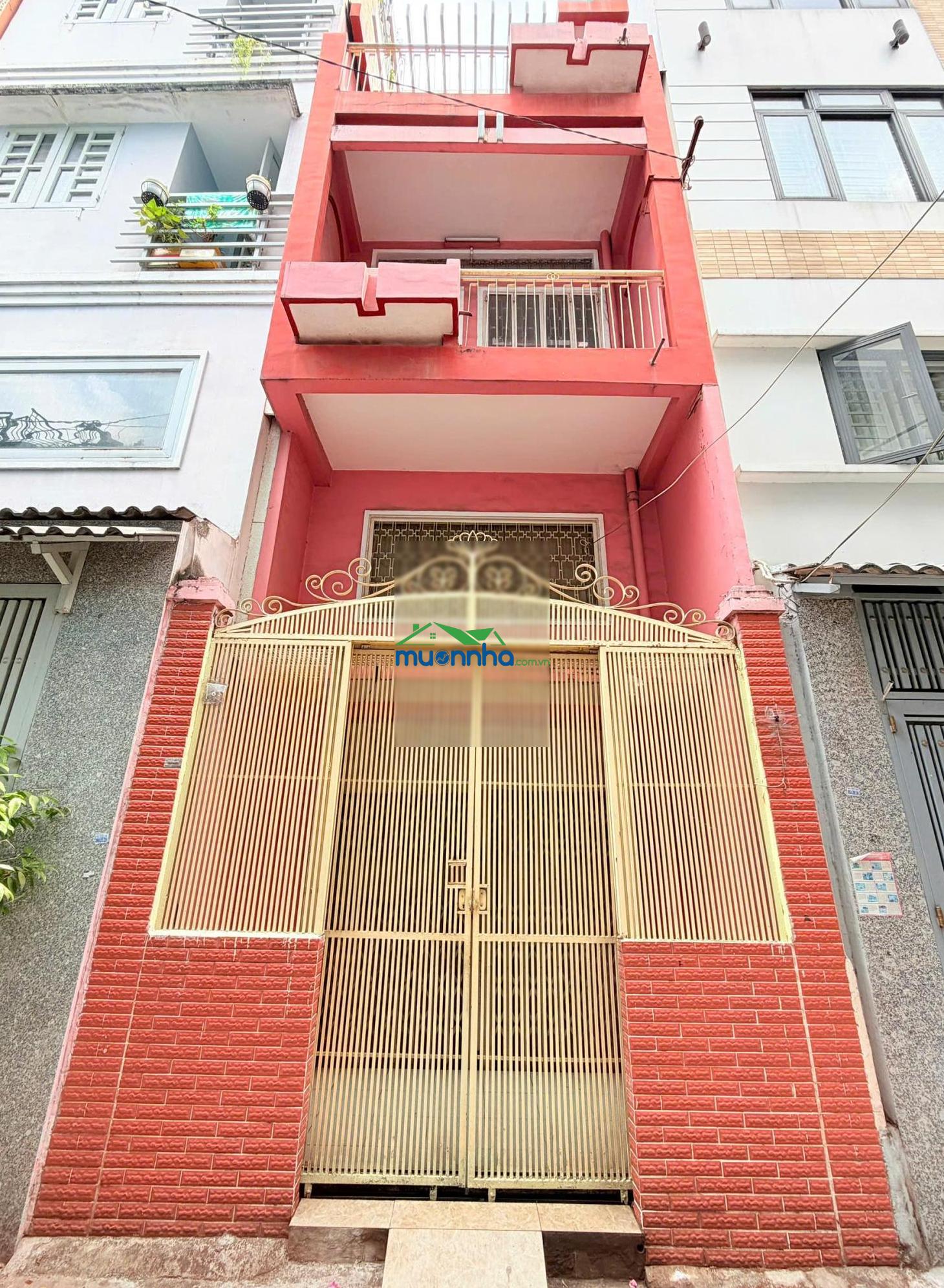Hẻm 3.5m lý thái tổ q10. (3.4m x 11.5m). 4 tầng btct. giá 8.5 tỷ tl