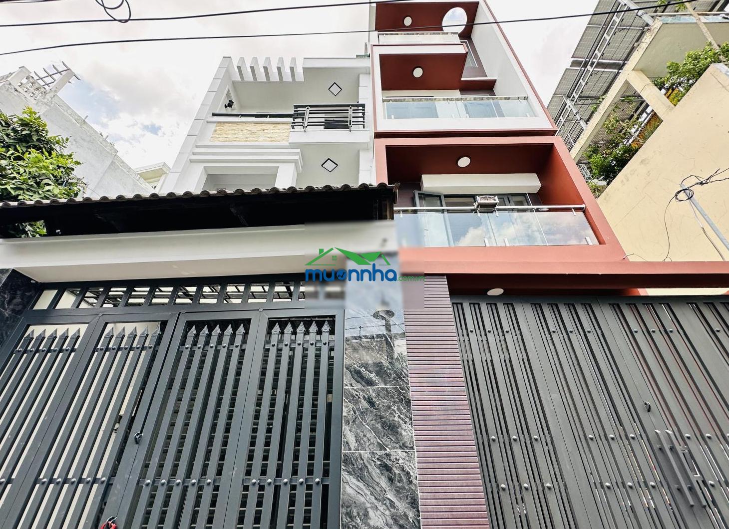 P. tân quý - gần gò dầu - 4 tầng - 4,2x18m - không lg - hẻm ô tô vào nhà - 2